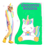 Pijama Kigurumi Unicornio Arcoiris
