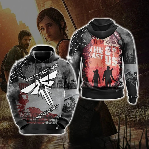 Sudaderas Con Capucha Con Estampado 3d De The Last Of Us, Ju