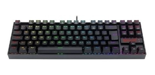 Teclado Magnético Gamer Kumara Pro Rgb Pt Switch Azul Abnt2