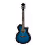 Guitarra Electro Acústica Ibanez Aeg8e Tbs Blue Sunburst 