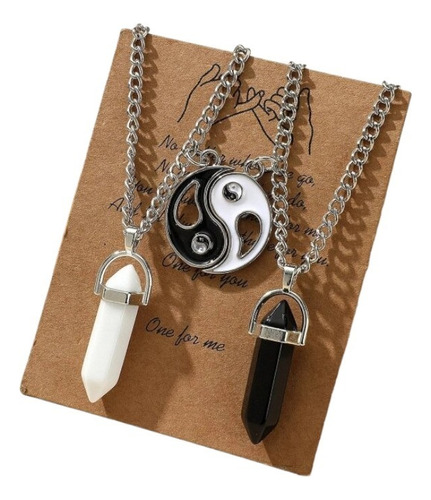 [nuevos] Set Collares Yin Yang Pareja