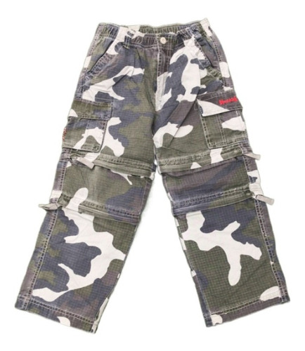 Pantalon Cargo+short Niño 5m63-iv7 Verde Maui And Sons