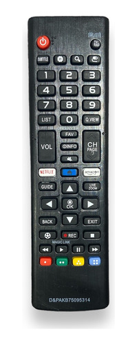 Control Remoto Universal Compatible Con Tv LG Smart Obsequio