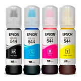 Pack Tinta Epson T544 Original B,y,m,c