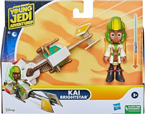 Kai Brightstar Speederbike Young Jedi Figura Star Wars