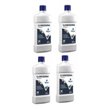 4un Shampoo Clorexidina Dugs Cães Seborreia Antiqueda 500ml