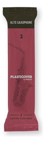 Palheta Rico Plasticover Para Sax Alto 2