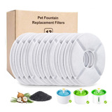 Pack X12 Filtros Bebedero Fuente Agua Eléctrico Gato Perro A