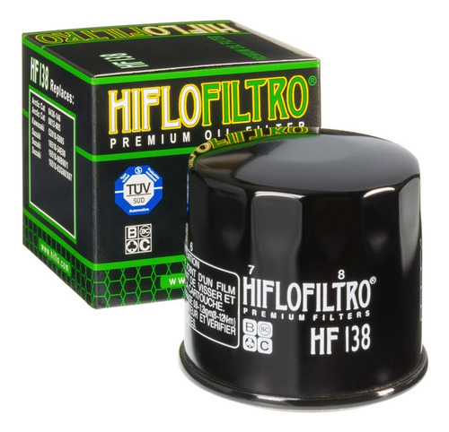 Filtro Aceite Hiflo Hf138 V-strom 650 Suzuki 16510-03g00