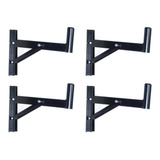 Kit De 4 Soportes Para Bafle De Pared Regulable En 3 Posiciones Jk4 Modelo S221 Carga Máxima 45 Kg.