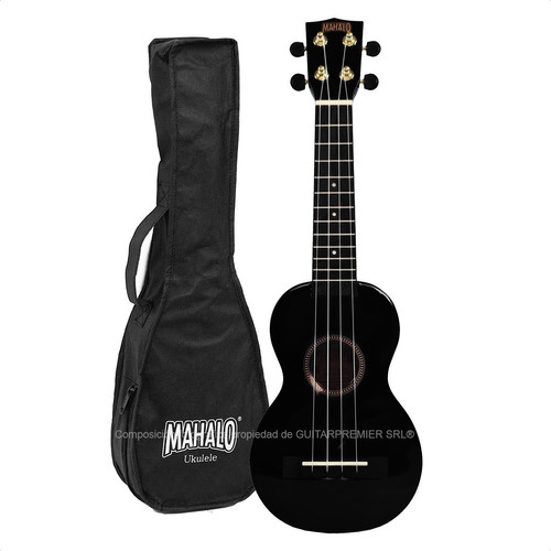 Ukelele Soprano Mahalo Serie Java Cuerdas Aquila Funda Pua