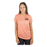 Remera Under Armour Tech Twist Graphic Mujer Training Naranj