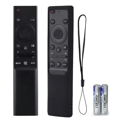Control Remoto Compatible Con Samsung Smart Tv Bn59-01358d Para Series Au7000, Au8000, Au8200, Au9000, Q60a, Q70a, Q80a, Qn85a, Qn90a, Qn800a Y Qn900a | Meses sin interés