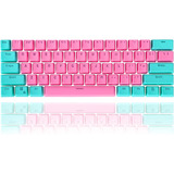 Teclado Mecanico 60% Pbt Retroiluminado Para Juegos