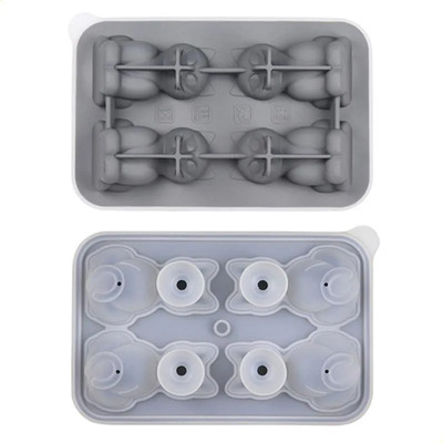 Molde De Silicona Temático, Bandeja De Hielo Para Animales,