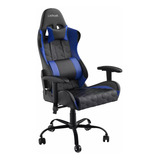 Silla Gamer Trust Gxt 708b Resto V3 Negro Con Azul