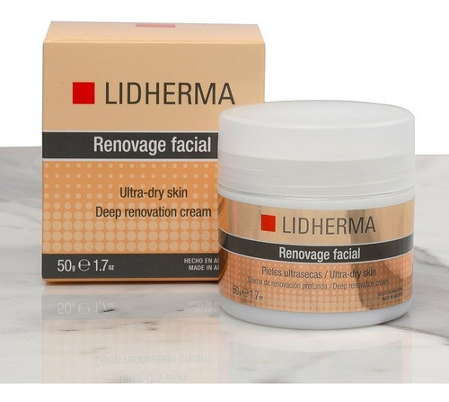 Lidherma Renovage Ultrasecas Renovador Hidratante Antiage Momento De Aplicación Noche Tipo De Piel Normal A Seca