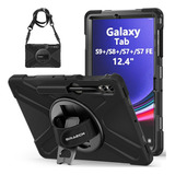 Braecn Funda Para Samsung Galaxy Tab S8 Plus/s7 Fe De 12.4 P