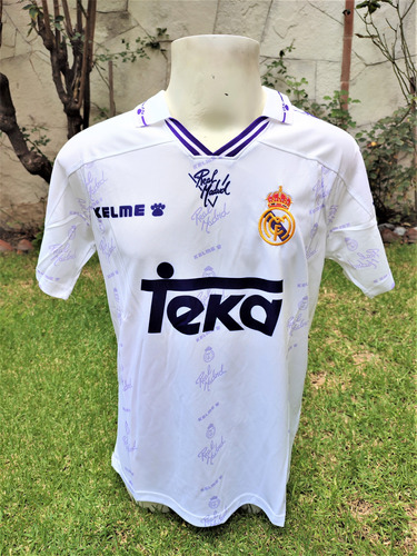 Jersey Real Madrid Retro Local 1994 Blanca Talla L