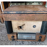 Antigua Radio  Combinado Para Decoracion 0115