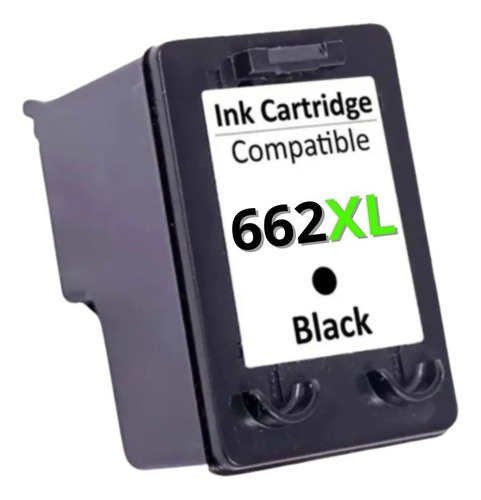 Cartucho De Tinta Hp 662xl Preto Compativel Deskjet Advantag