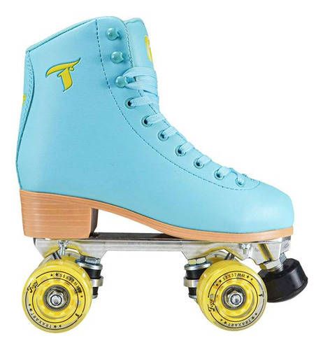 Patins Quad Traxart Foxxy Azul - 58mm X 32mm Abec-5 Tam. 43