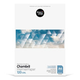 Papel Chambril 120 Grs A4 50 Hojas, Doble Faz Opaco
