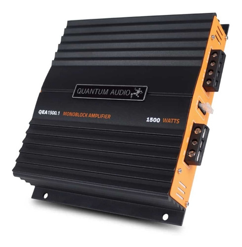 Amplificador 1 Ch Quantum Audio Qea1500.1 Clase Ab 1500w Color Negro