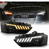 Faros Doble Led Tipo 2021/22 Audi A4 S4 2013 2014 2015 2016 