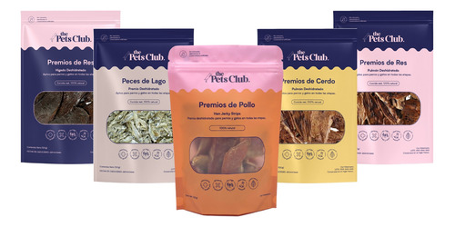 Premios Deshidratados Para Perro-mix 5 Sabores-thepet'sclub