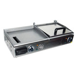 Chapa Lanches Profissional Prensa Elétrica Grill 70x30 Inox