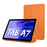 Capa Capinha Para Tablet Samsung Galaxy Tab A7 10.4 Sm-t500 Cor Laranja