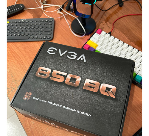 Fonte 850w 80 Plus Bronze Evga Semi Modular 850bq 110v/220v