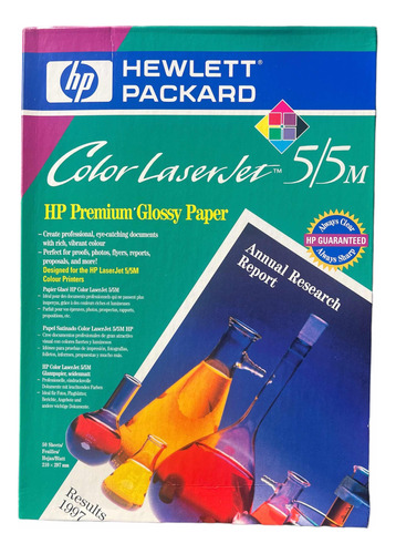 Papel Fotográfico Hewlett Packard Glossy Premium X 50 U.