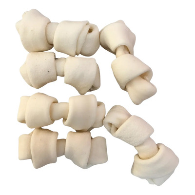 Hueso De Carnaza Para Perros 75 Pzas (5-7 Cm) Natural | MercadoLibre