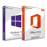 Rede/chave Licença Key Combo Win 10 Pro + Office 2016 Pro