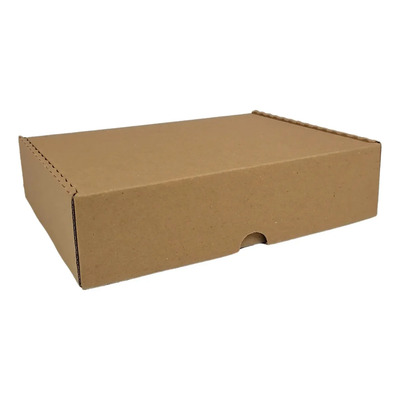 Caja Para 50 Pzas 25x20x6 Cm Microcorrugado Kraft | Envío gratis