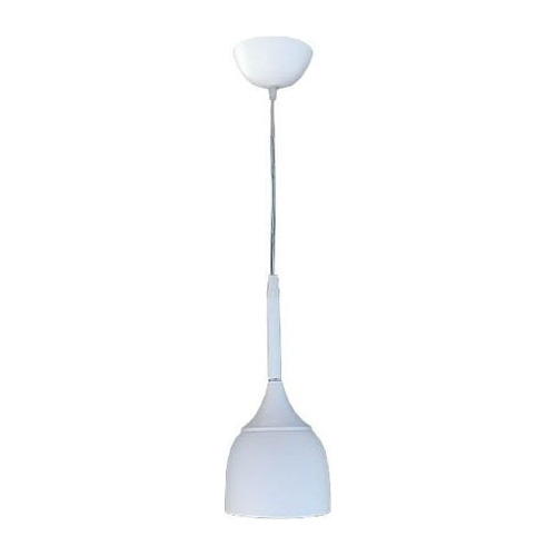 Pendente Linha Premium Vidro E Cone  Branco E-27  Bivolt