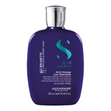 Shampoo Anti Orange Brunette Alfaparf X 250 Ml.