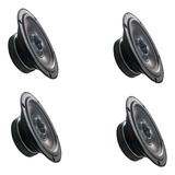 Kit 4 Alto Falante  Subwoofer 6 Polegadas Sturdy 160w Rms