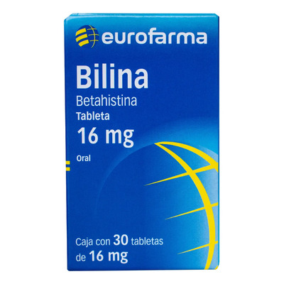 Bilina Tableta 16 Mg, 30 Tabletas | Envío gratis