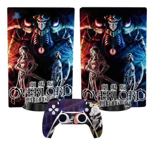 Skin Compatible Con Consola Ps5 Overlord Anime