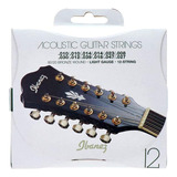 Cuerdas Para Guitarra Folk 12 Cuerdas Ibanez Iacs12c