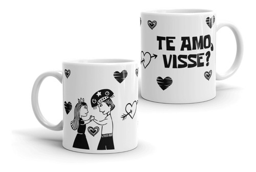 Caneca Eu Te Amo, Visse? Nordeste Sotaque Presente Namorados