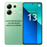 Redmi Note 13 256/8gb De Ram - Novo Lacrado 100% Original