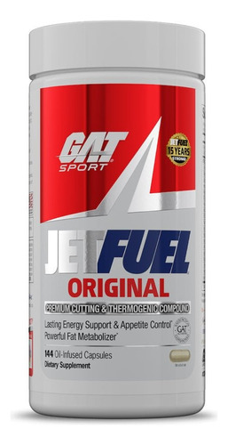 Gat Sport Jetfuel Termogenico Alto Rendimiento 144 Capsulas