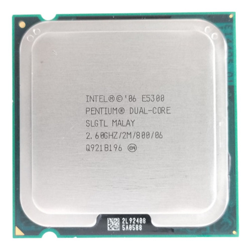 Procesador Intel Pentium E5300/ Slgtl/ Lga775