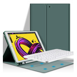 Capa Smart Case Com Teclado Bluetooth Para iPad 9th 10.2''