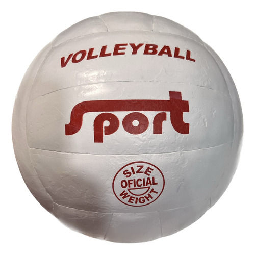 Pelota Voley Sport Cuero Natural Voleibol Volleyball