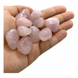 Pedra Quartzo Rosa Rolada 100g Pedras Semi Preciosas 